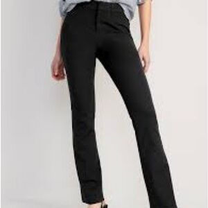GAP Black Straight Leg Pants